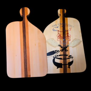 The Crazy Chef Prep & Serve Cutting Board