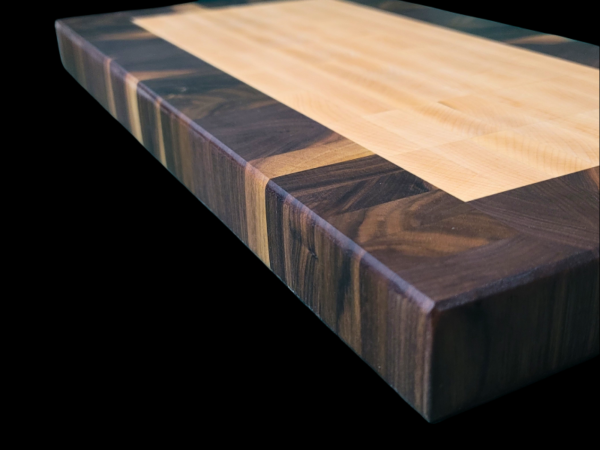 Traditional Walnut And Maple End Grain Butchers Block - Image 2