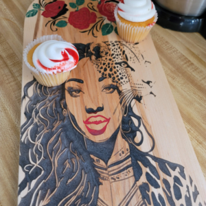 Cat Lady Prep and Serve Charcuterie/Cutting Board