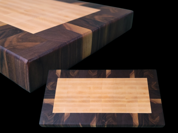 Traditional Walnut And Maple End Grain Butchers Block