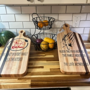 Bless The Food Prep And Serve Cutting Board