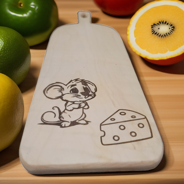 Mouse & Cheese Mini Charcuterie Board – Snack & Decor Delight